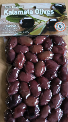 Olivenprodukte Kalamata Oliven 250 Gramm